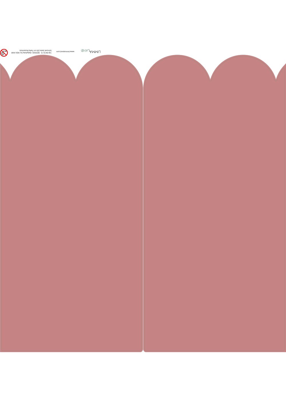 stickerset ikea ivar schrank boogig rosenholz seite 30cm 99 stickerset ikea ivar schrank boogig rosenholz seite 30cm 99