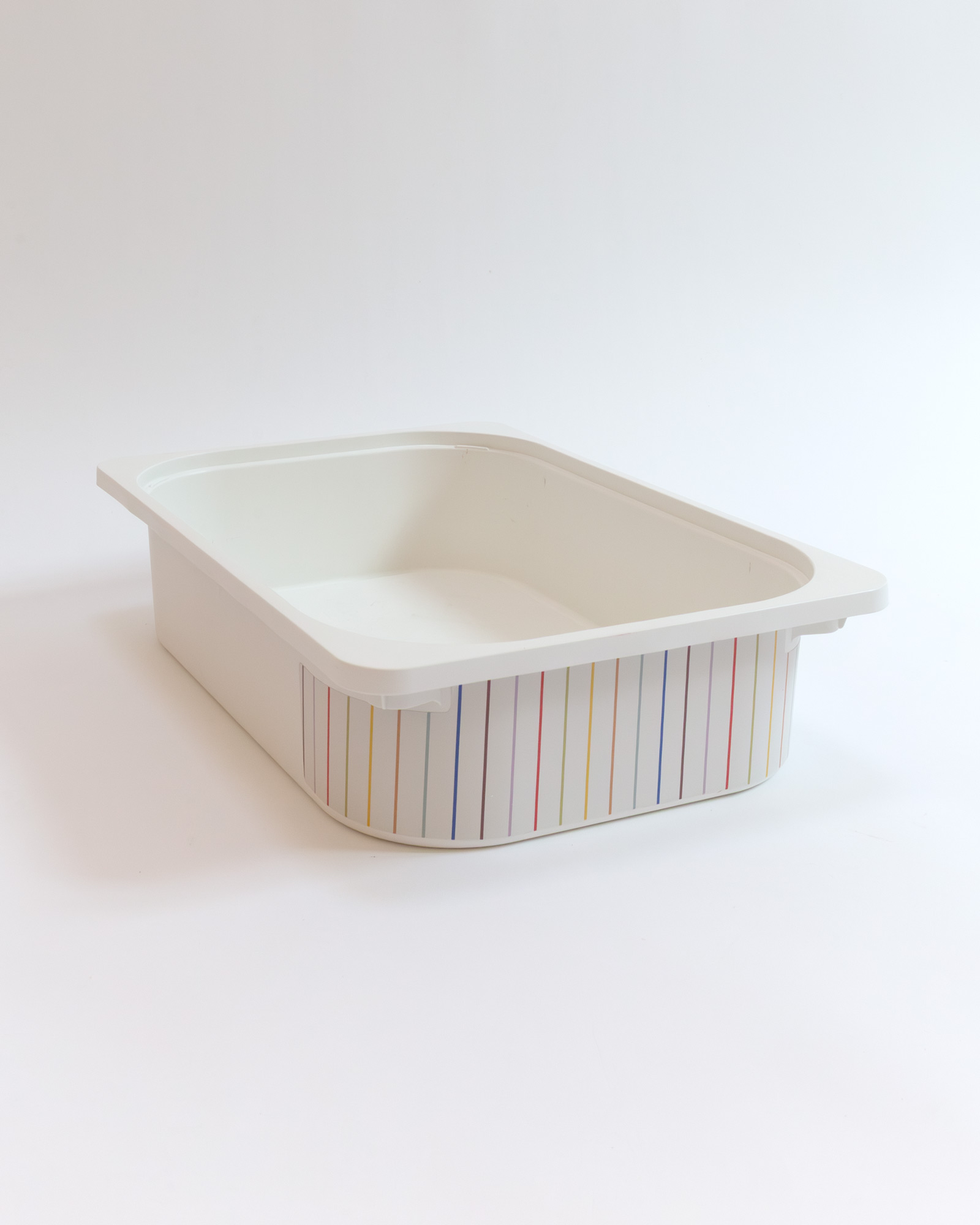 klebefolie ikea trofast box klein kopfseite linie bunt 0