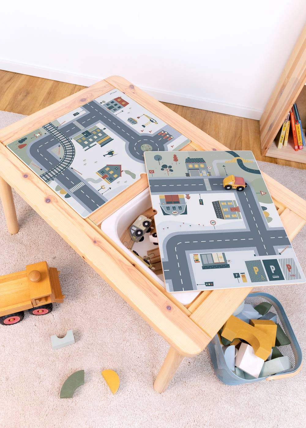  Plakfolie voor IKEA FLISAT kindertafel