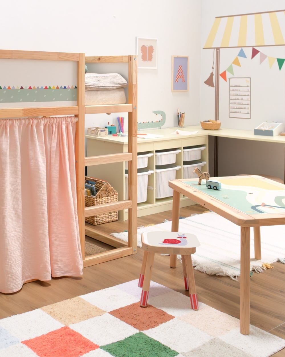 Frühlingsfreunde Kinderzimmer