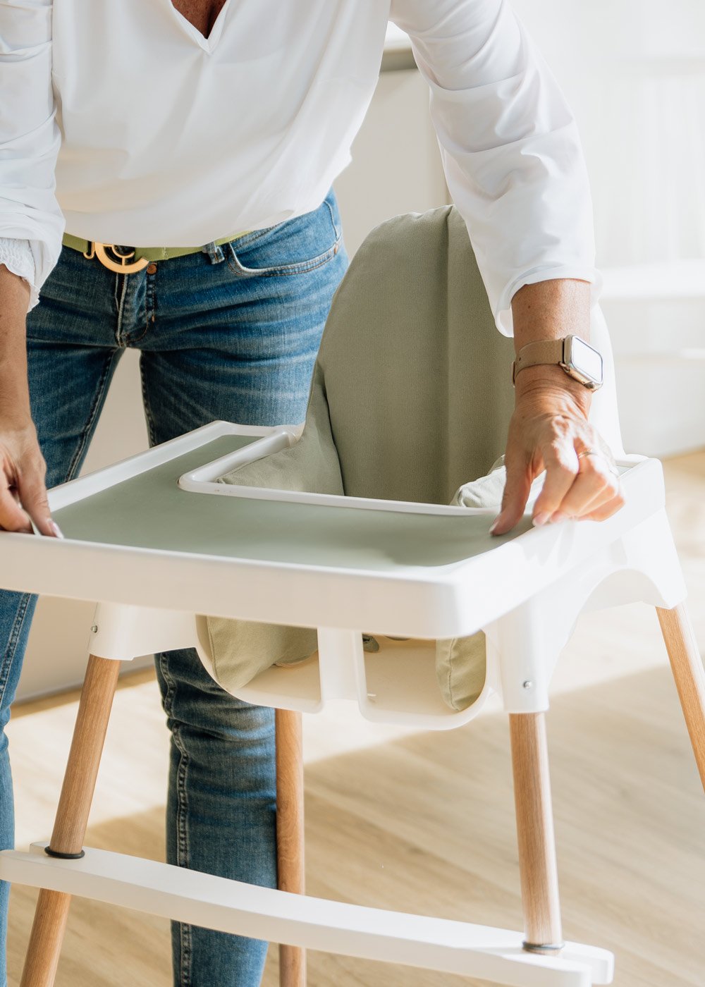 Clever designte Silikonmatte, ideal für den täglichen Einsatz, abwaschbar