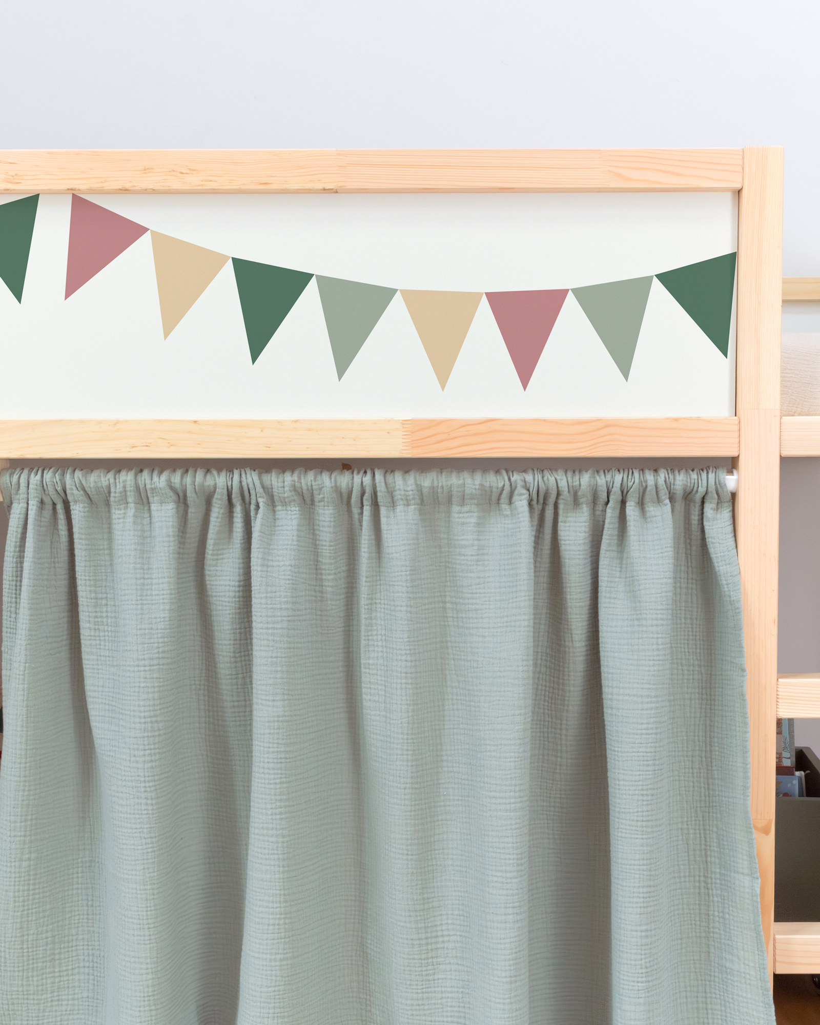 gardine ikea kura bett lille hule eukalyptus eins 6