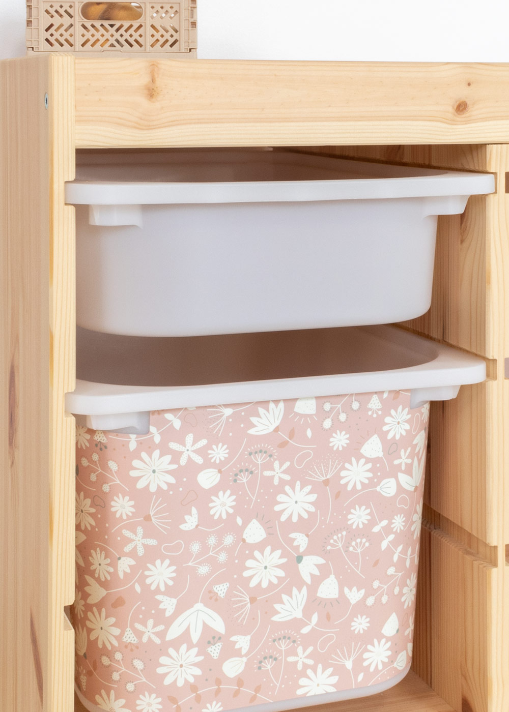 stickerset ikea trofast box mittel blumig b stickerset ikea trofast box mittel blumig blush 0