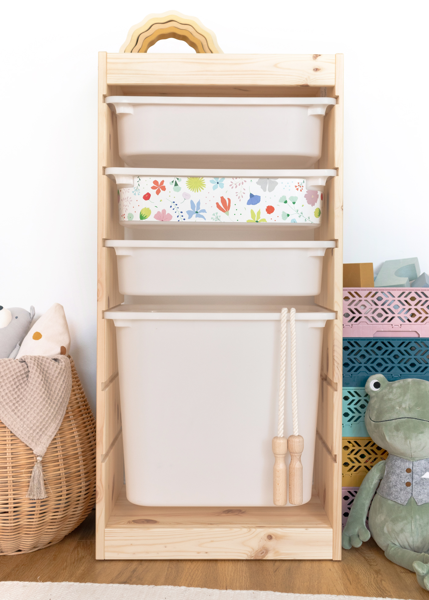 stickerset ikea trofast box klein laengsseite blumig bunt 0 stickerset ikea trofast box klein laengsseite blumig bunt