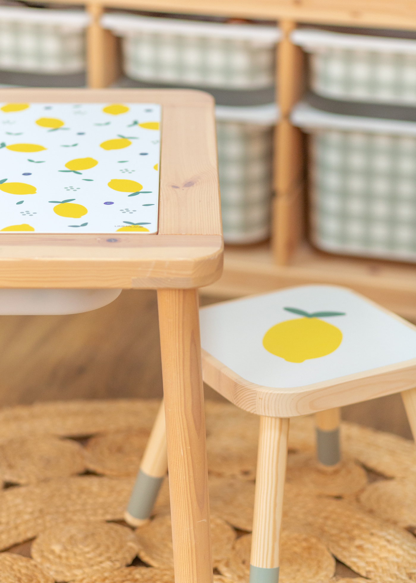 klebefolie ikea flisat kinderhocker zitronig 4 klebefolie ikea flisat kinderhocker zitronig 4