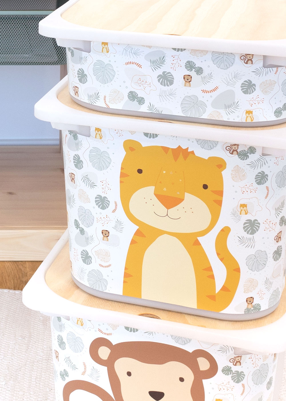 stickerset ikea trofast box mittel tierig safari tiger 3 stickerset ikea trofast box mittel tierig safari tiger 3