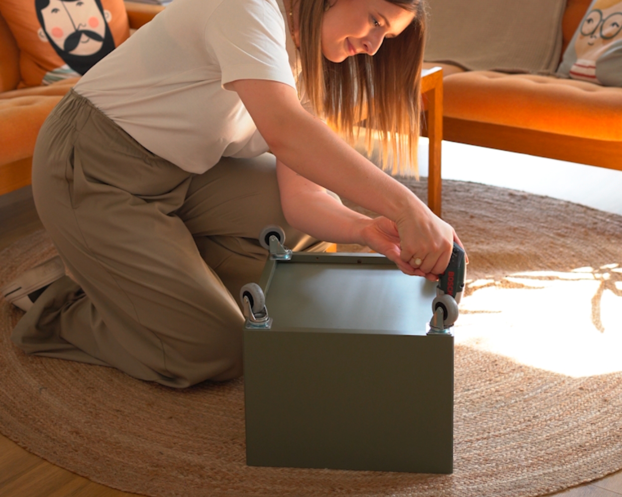 Bücherkiste für Kinder selber machen Bücherkiste für Kinder Hack