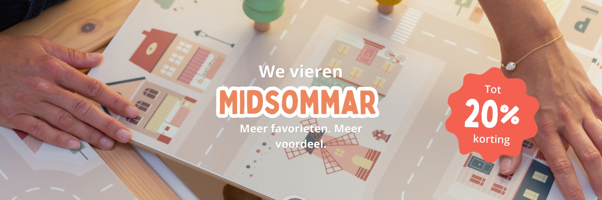 Kindergarten, Pop-up, Spielmatte, Stadtplan, Promotion