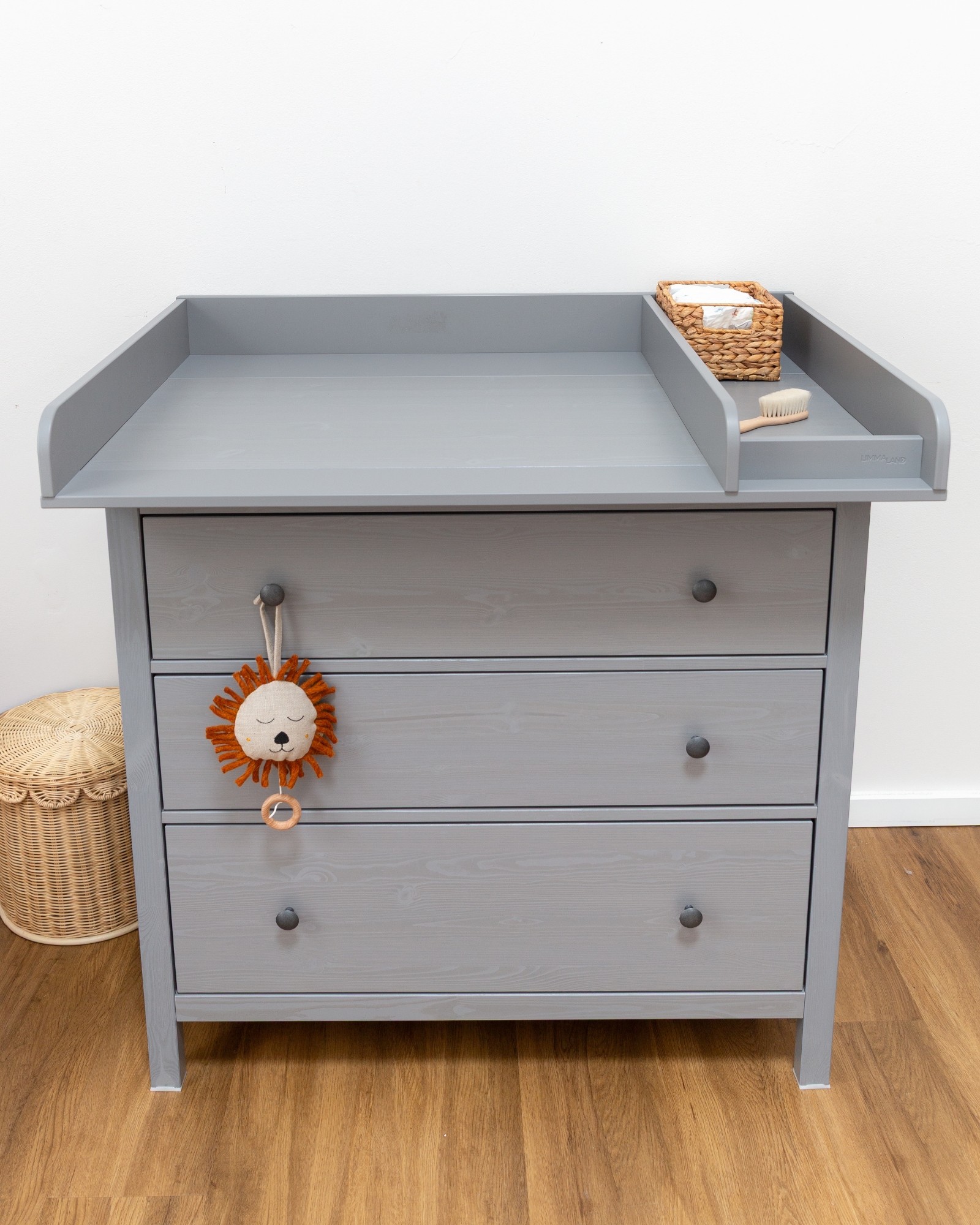 wickelkommode ikea hemnes 108 set grau komfort blush 3