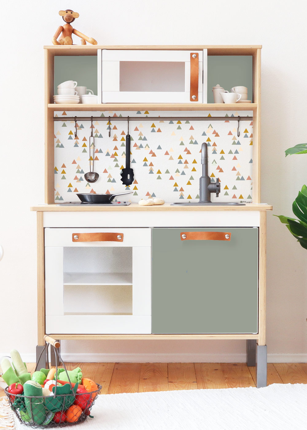 Ikea Duktig Kinderküche Trianglig Eukalyptus 