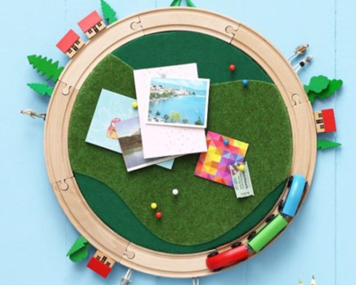 Pinnwand Eisenbahn IKEA LILLABO Hack