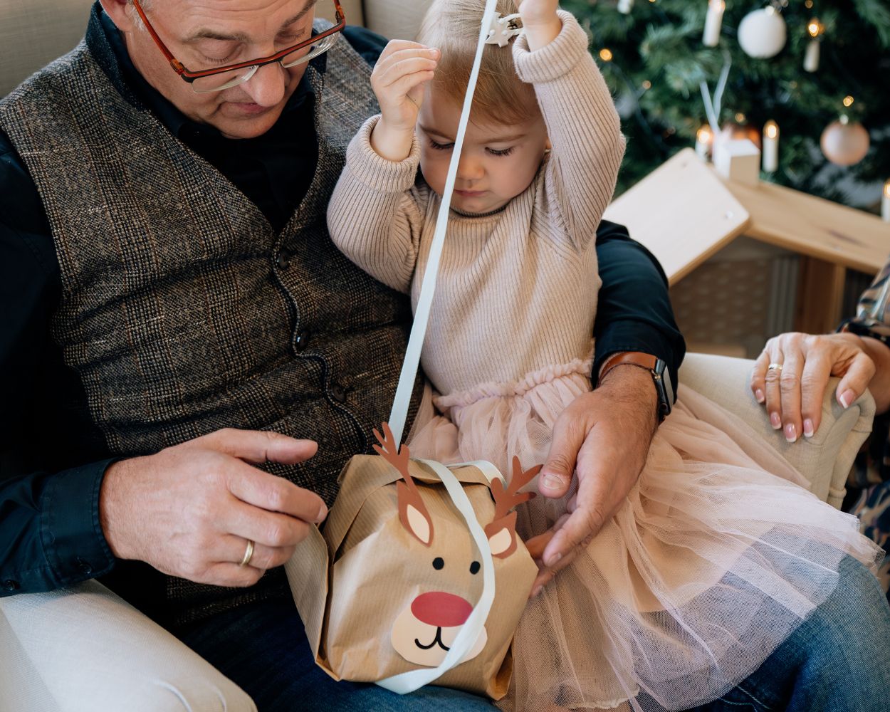 Weihnachtsgeschenke auspacken Weihnachtsgeschenke auspacken