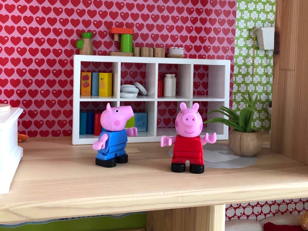 Puppenhaus mit Peppa Wutz Peppa Wutz Puppenhaus
