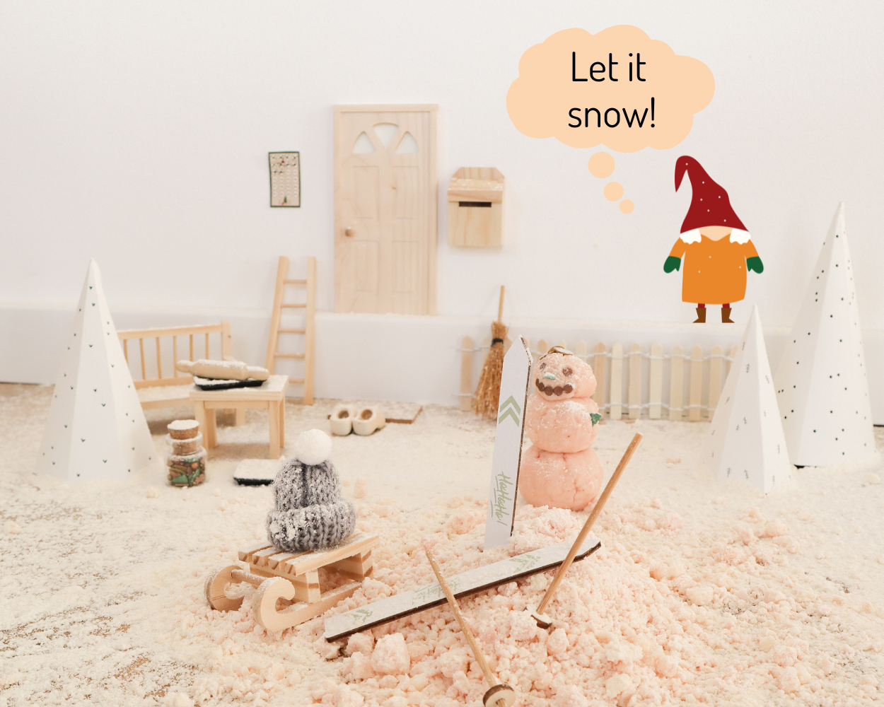 Maak je eigen magische sneeuw