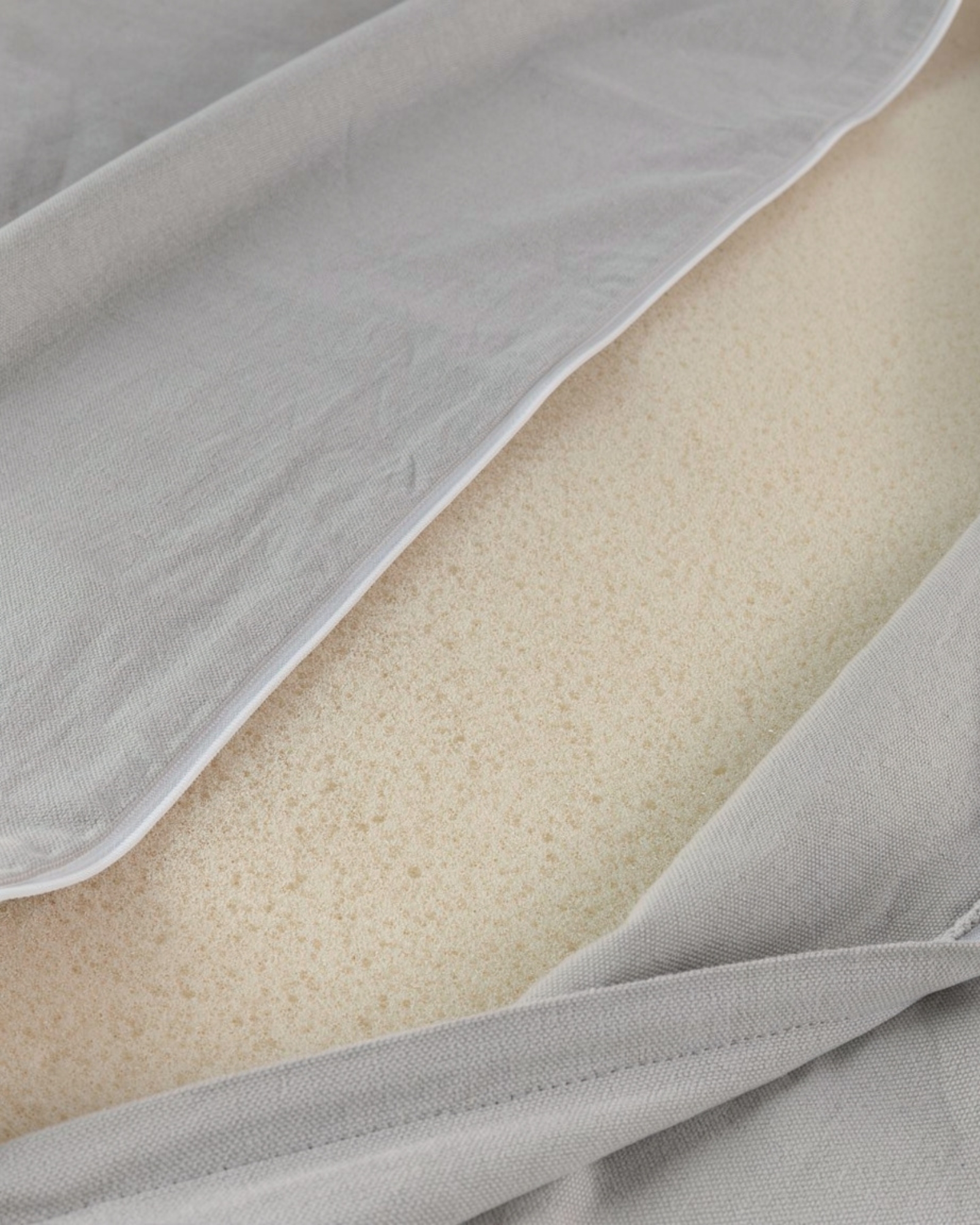 memory foam, mattress topper, fabric cover, foam core, foam padding