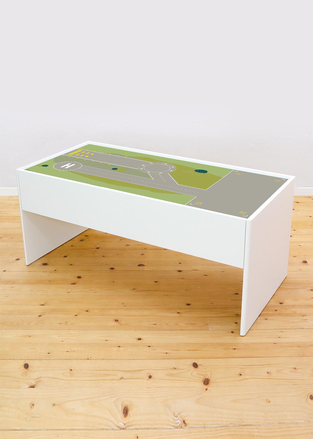 Ikea Dundra Spieltisch Landebahn Komplettansicht