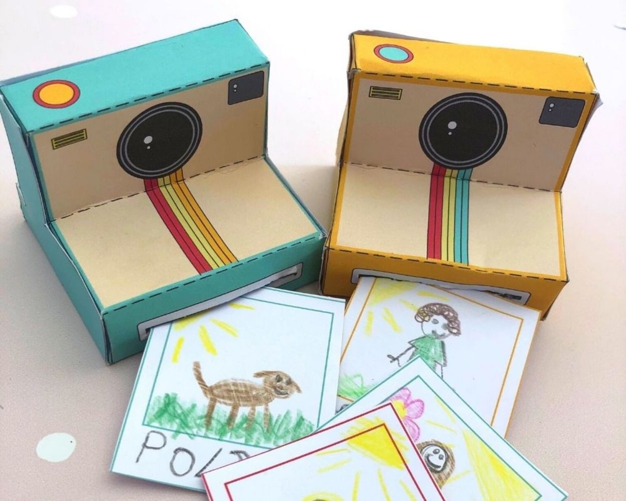 Kinder camera knutselen