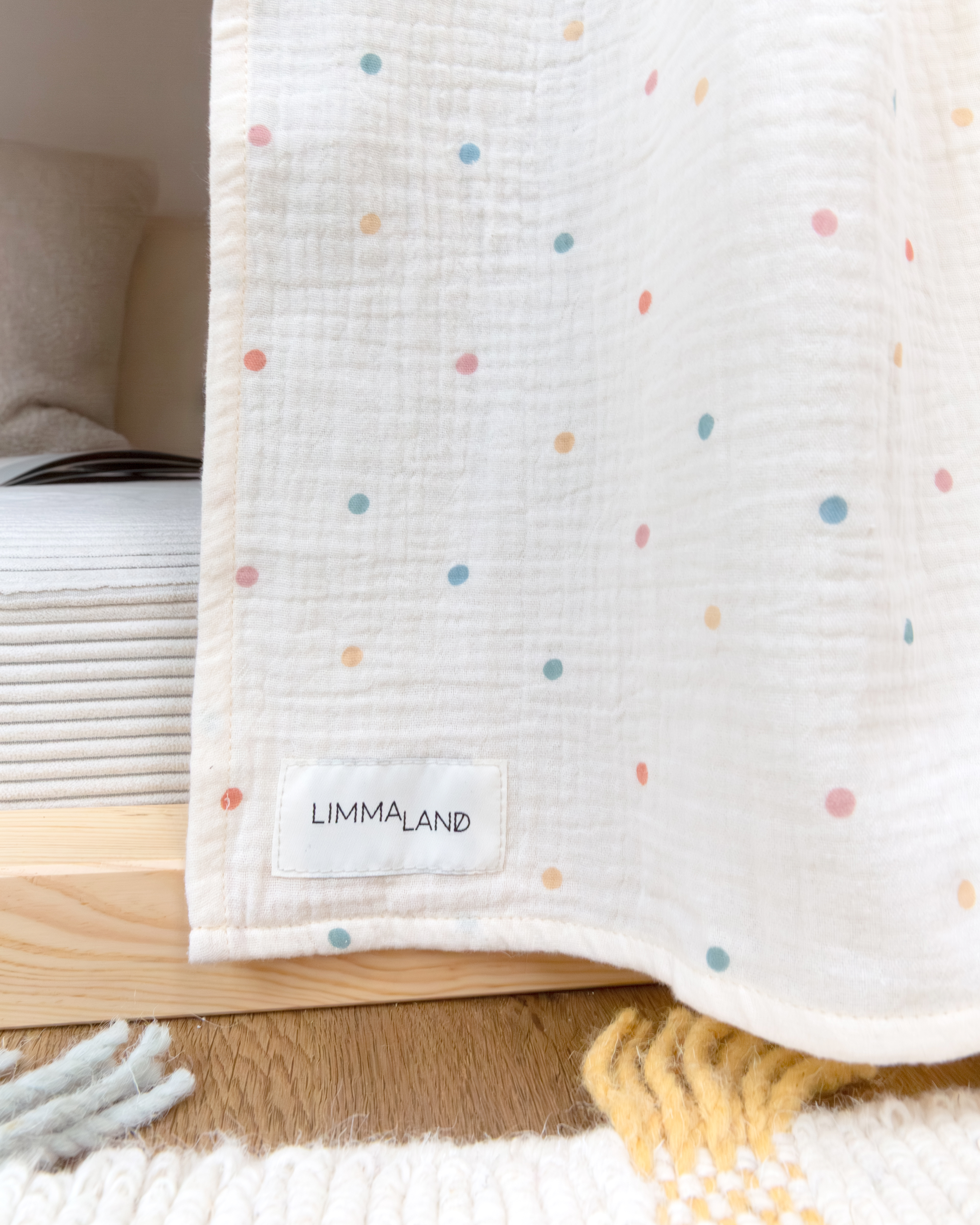 gardine ikea kura bett lille hule puenktchen eins 2