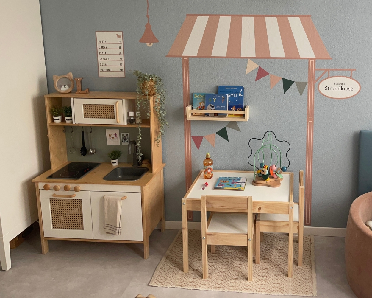 Kaufladen mir der DUKTIG Kinderküche