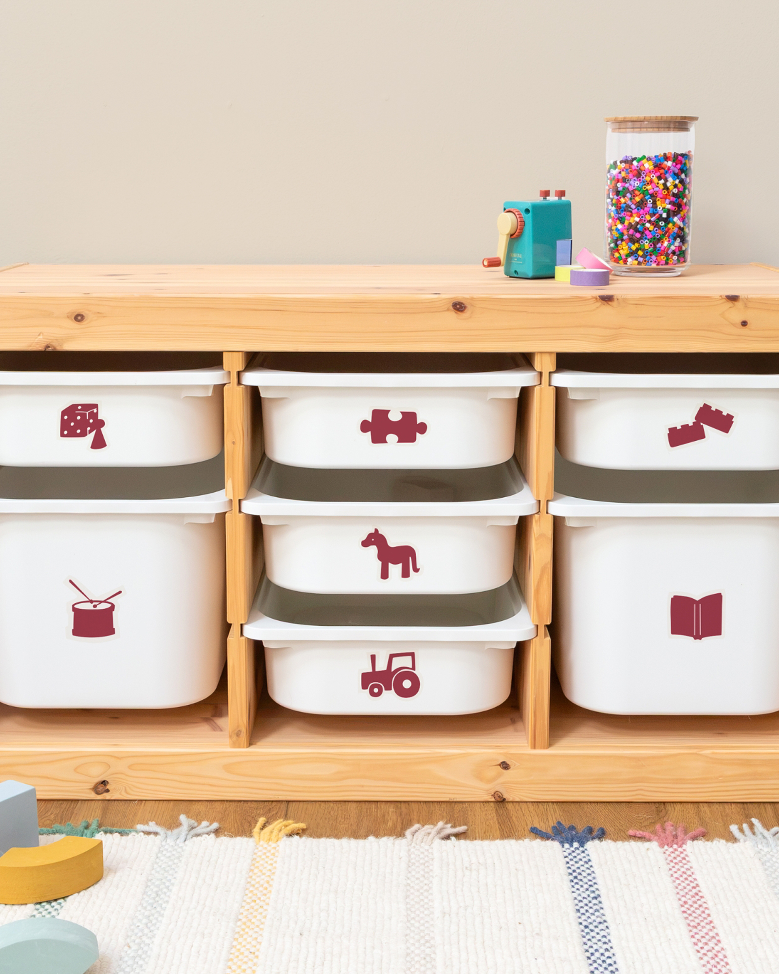 storage, Spielkisten, Kunststoffbehälter, Schubladeneinheit, Spielzimmer