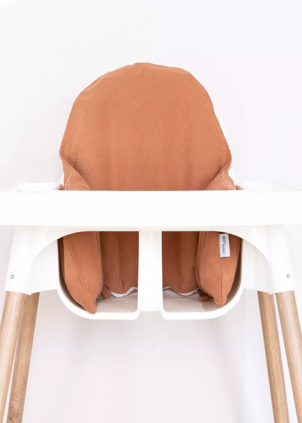 Economy set voor IKEA ANTILOP hoge stoel voor kinderen - terracotta & abrikoos