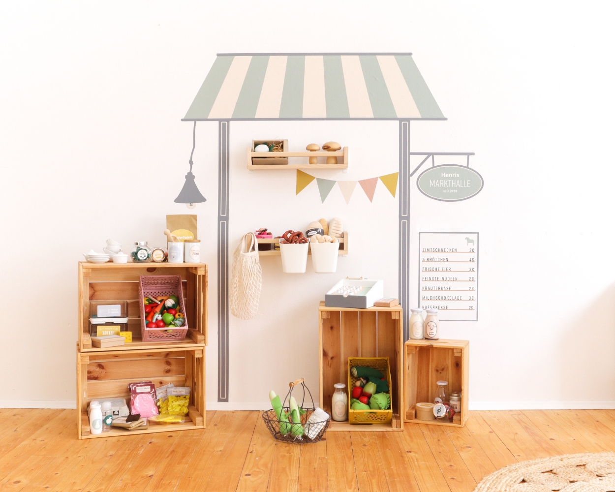 DIY Kaufladen für Kinder DIY Kaufladen für Kinder