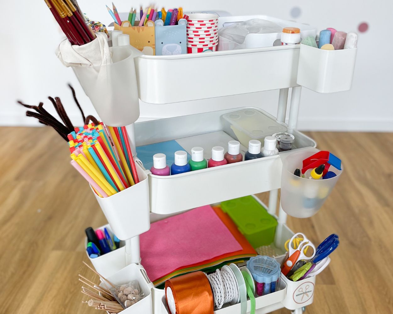 Bastelwagen von IKEA RASKOG Bastelwagen von IKEA RASKOG