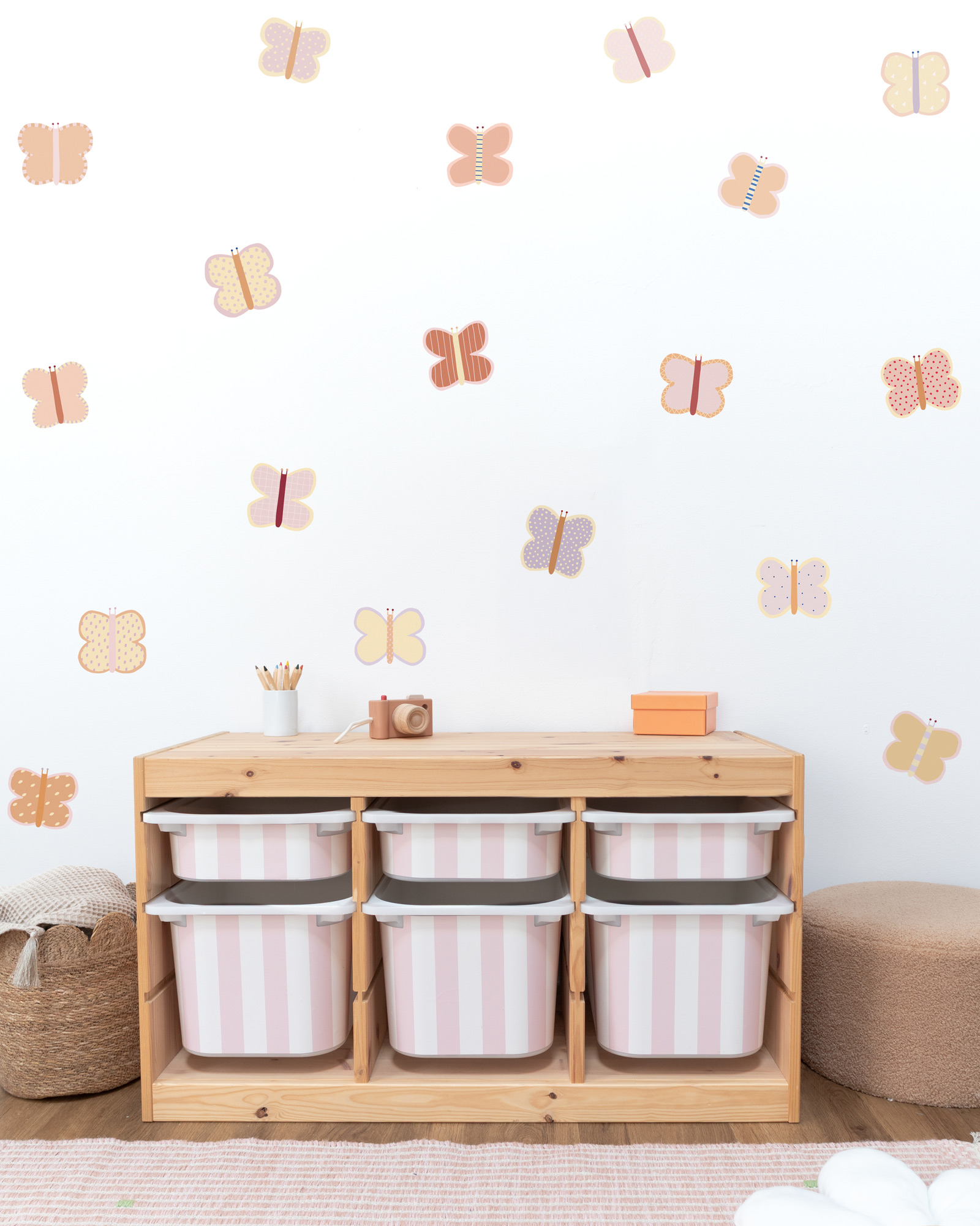 stickerset 18 teilig smetterlin 6