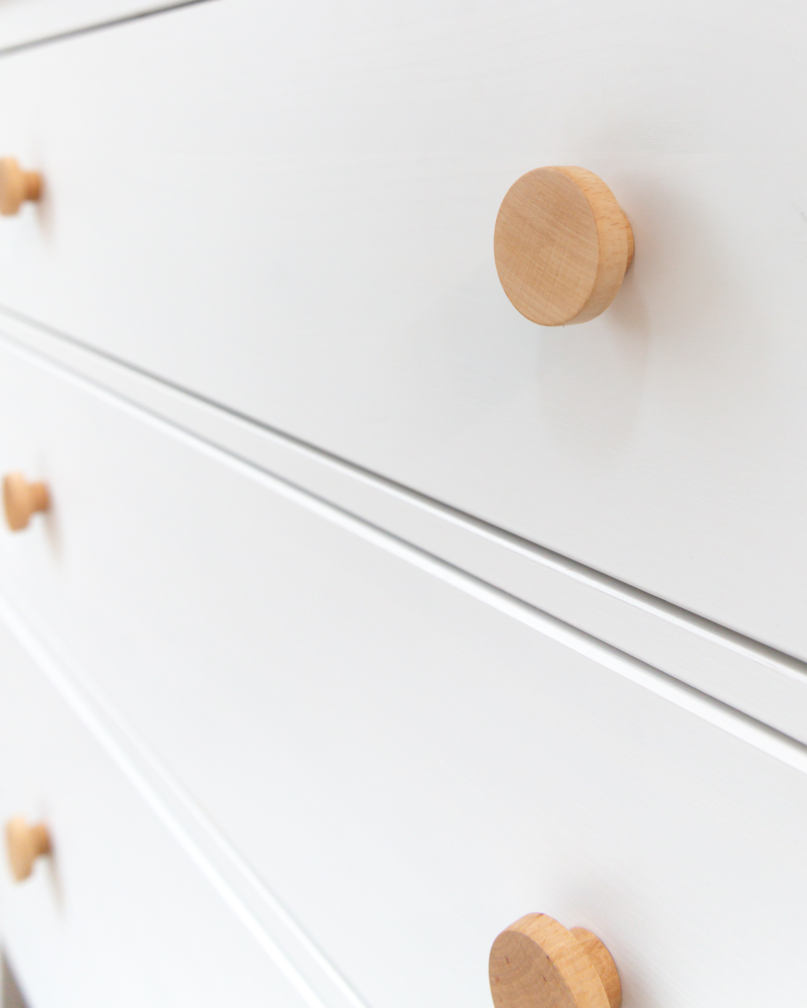 holzgriffe ikea moebel griffig cirklar buche natur set 4