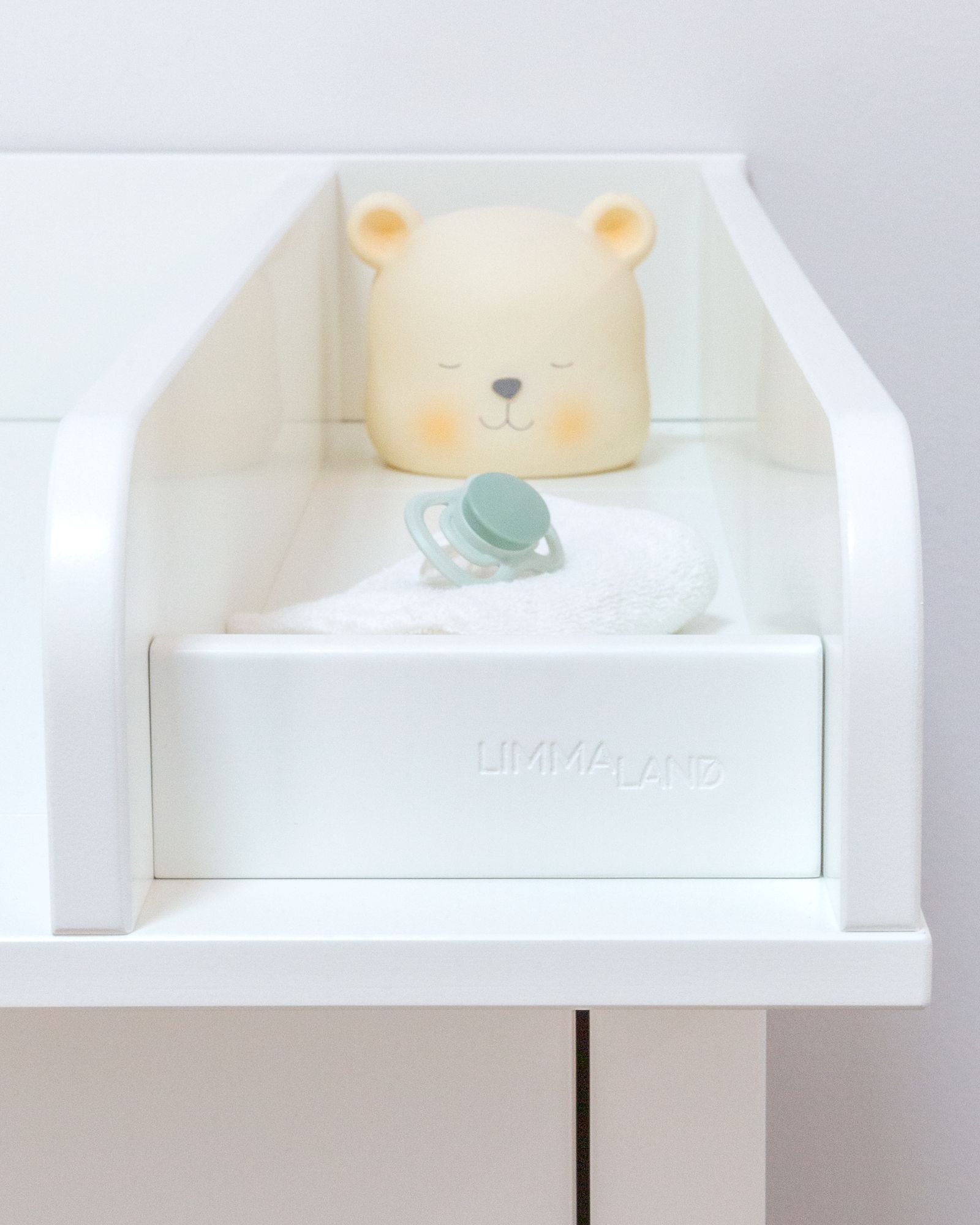 baby, Schnuller, Bär, Nachttisch?, Mini-Kabinet