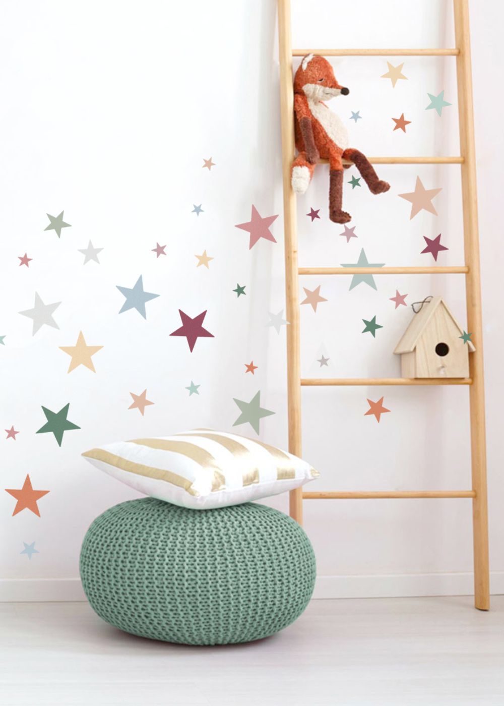 Wandsticker Sterne für Kinderzimmer