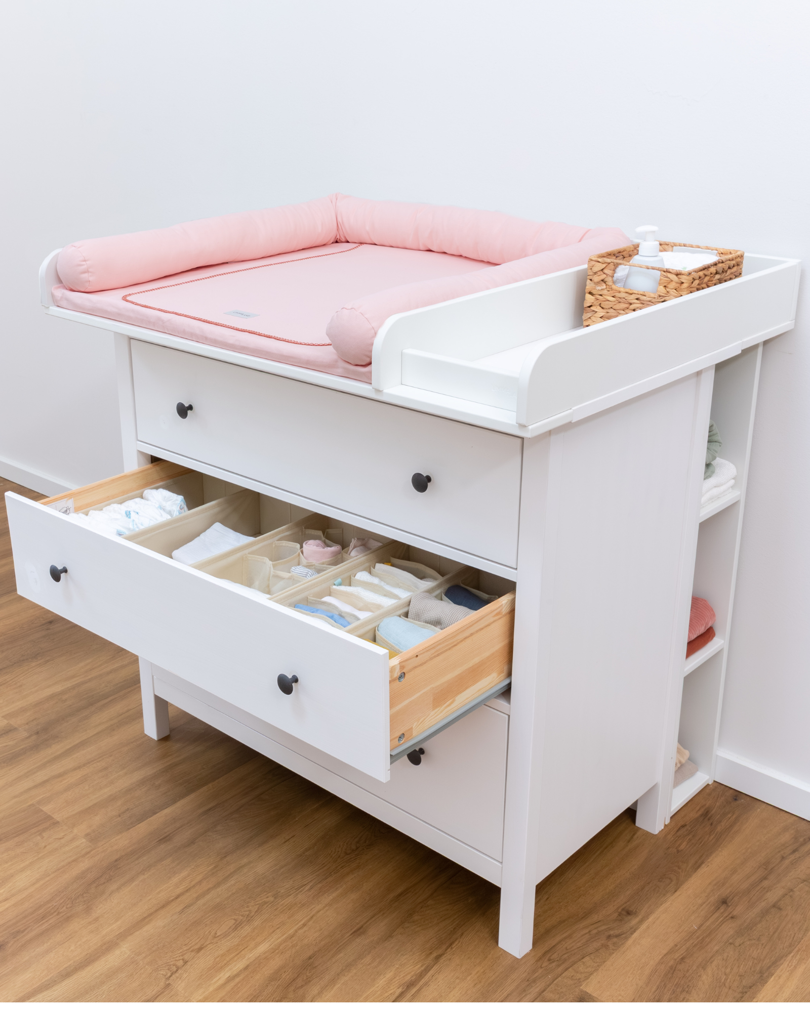 wickelkommode ikea hemnes 108 set premium blush 18