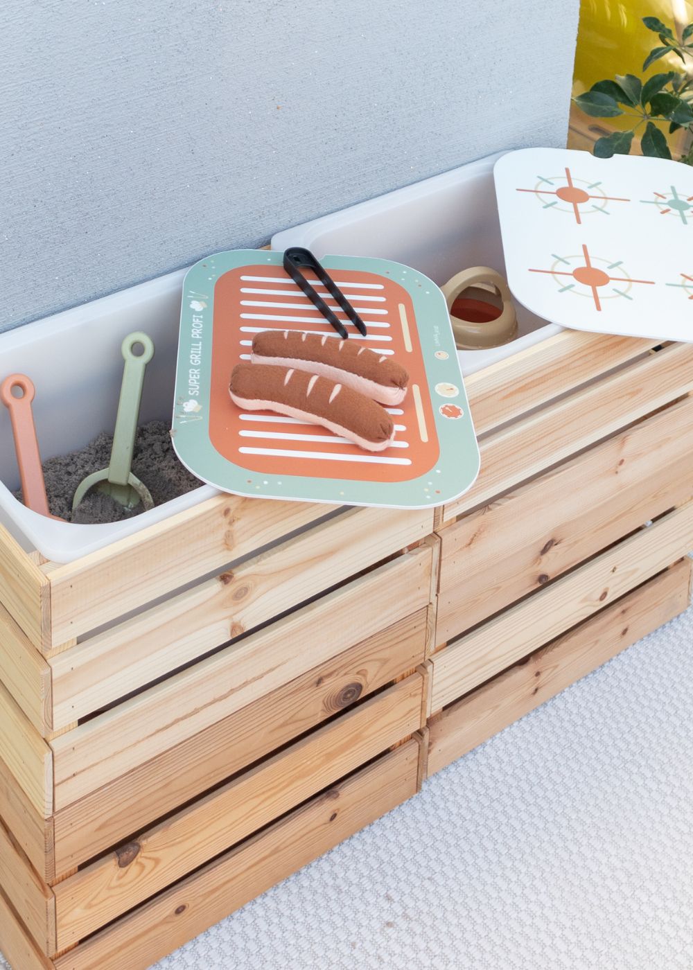 Matschküche aus IKEA Trofast und IKEA Knagglig  Matschküche aus IKEA Trofast und IKEA Knagglig