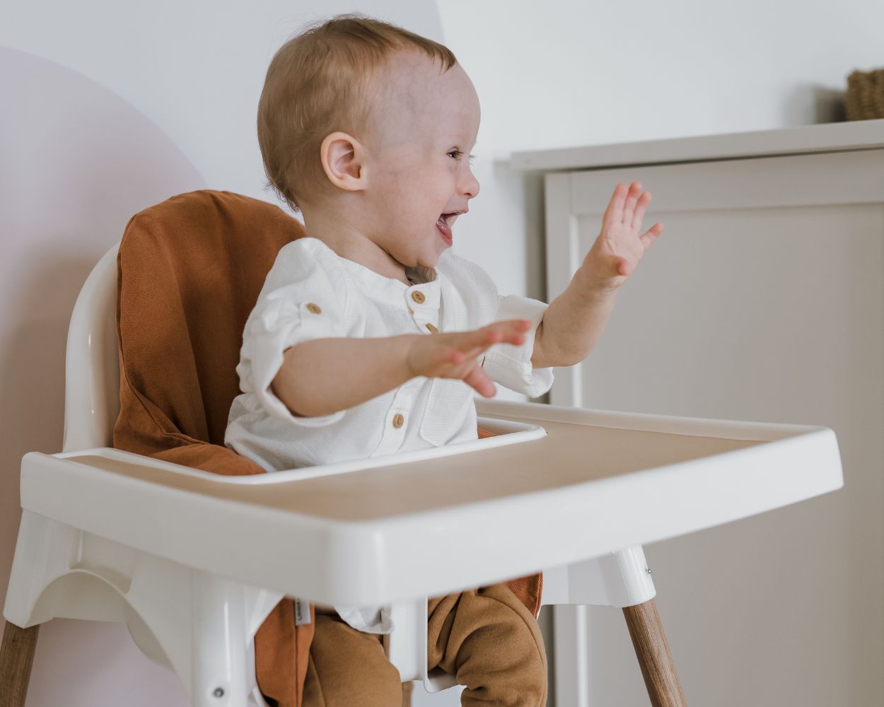 IKEA ANTILOP Baby Silikonmatte happy