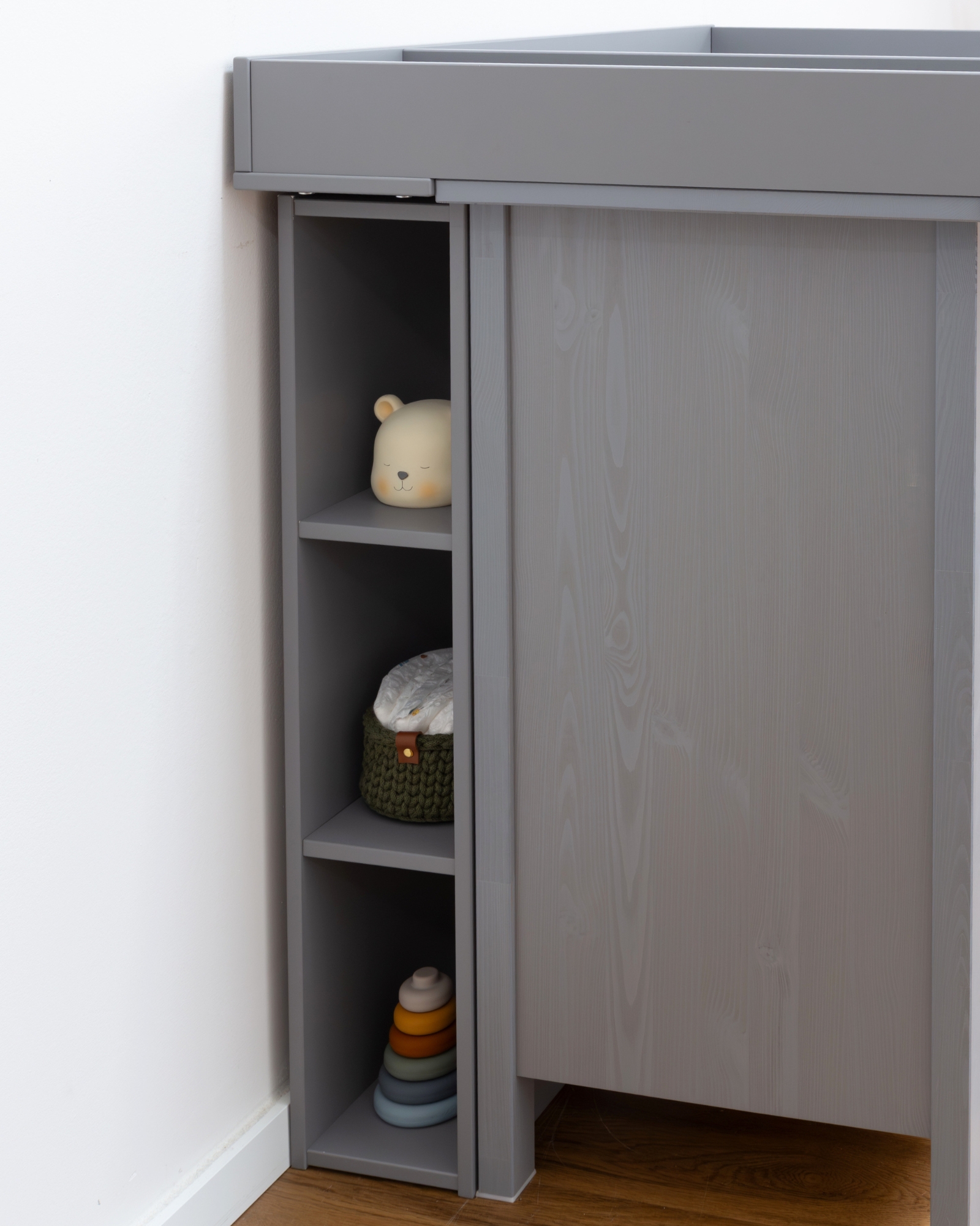 wickelaufsatz regal ikea hemnes wickaelkasten grau 0