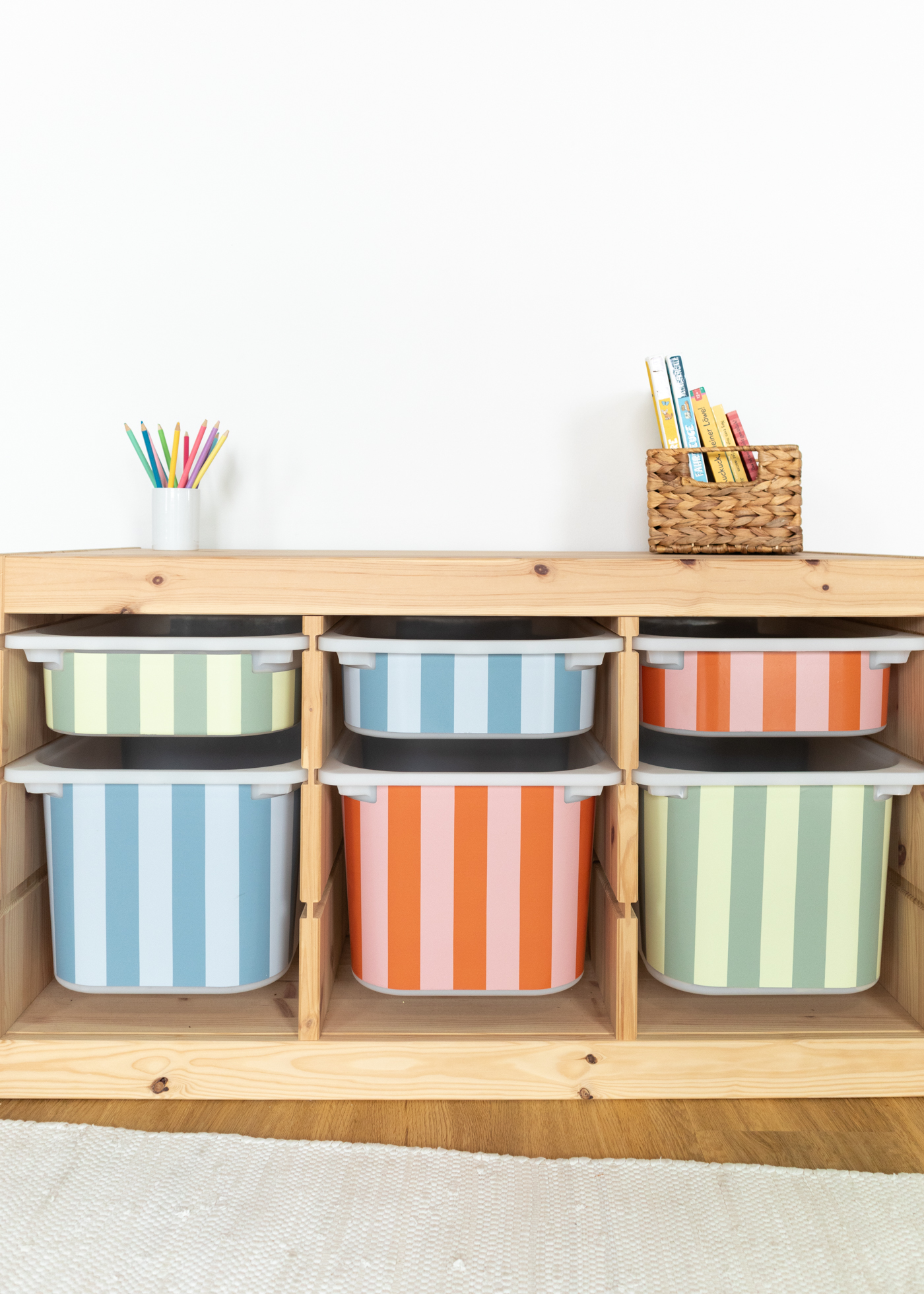 Stickers voor IKEA TROFAST dozen kopzijde Stickers voor IKEA TROFAST dozen kopzijde