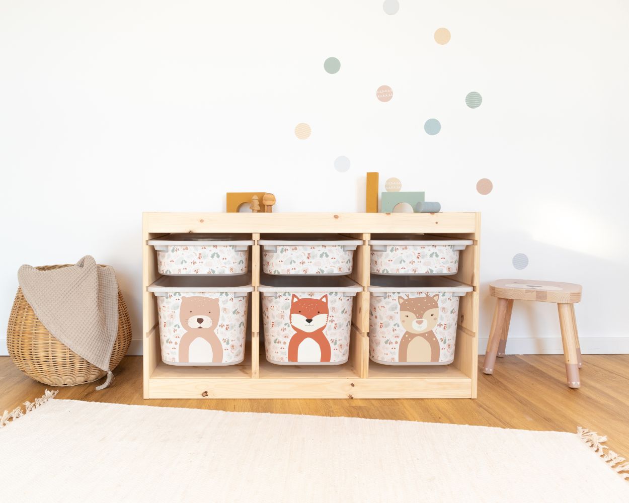 IKEA TROFAST Regal Ordnung im Babyzimmer  IKEA TROFAST Regal Ordnung im Babyzimmer