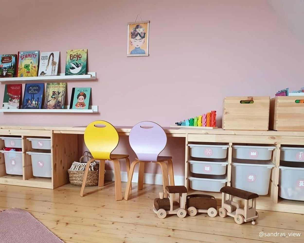 Montessori Kinderzimmer Ikea Trofast