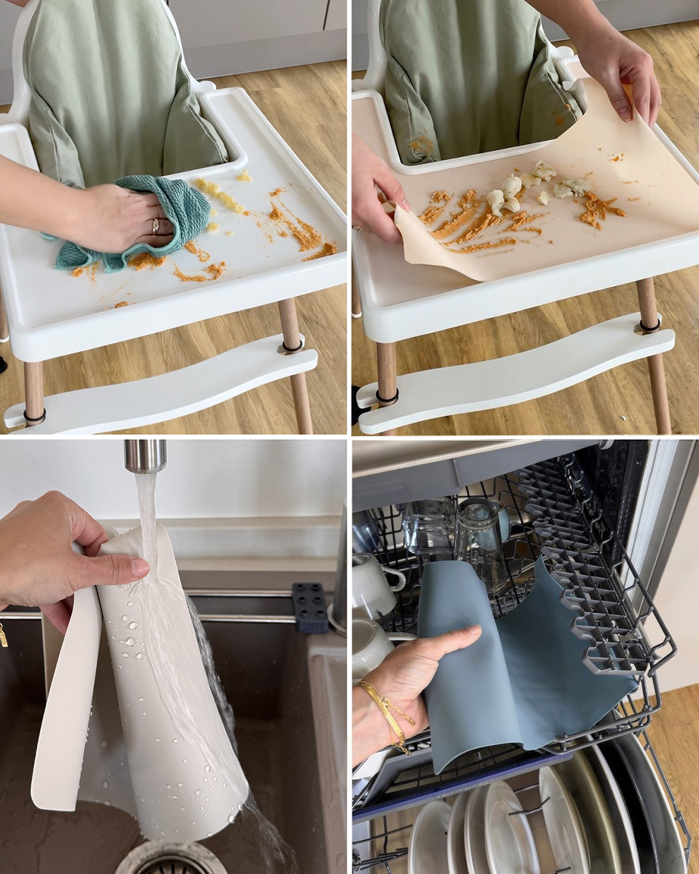 silikonmatte ikea antilop hochstuhl klecka mat lehm 05