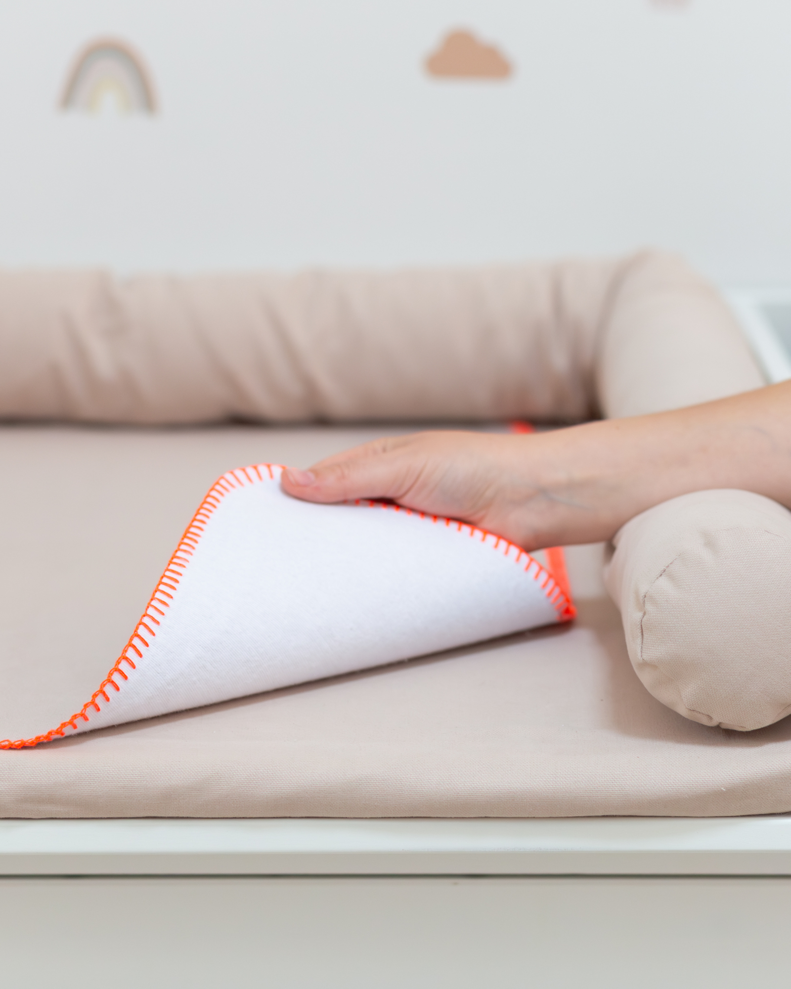 wickelunterlage wasserundurchlaesssig schooner pure beige flamingo pink 01