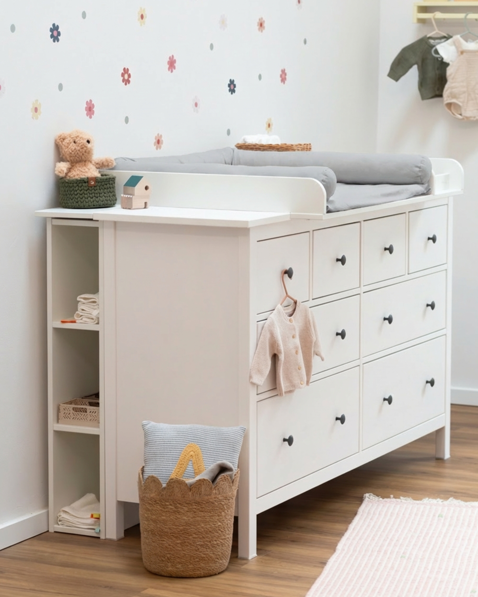 wickelkommode ikea hemnes 160 set weiss premium soft grey 1