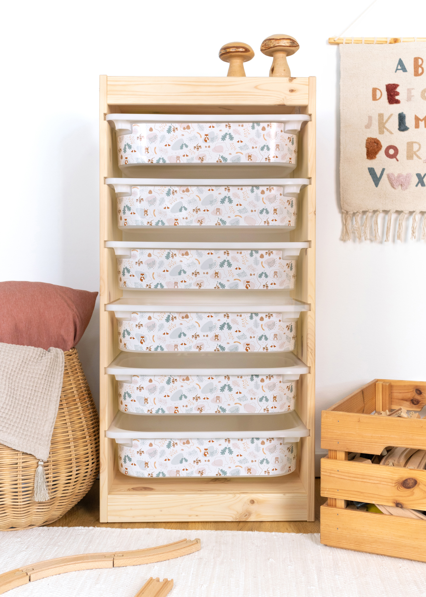 Plakfolie voor IKEA TROFAST plank bos meubelfolie Ikea Hack IKEA TROFAST dozen sticker zelfklevend lange zijde  Plakfolie voor IKEA TROFAST plank bos meubelfolie Ikea Hack IKEA TROFAST dozen sticker zelfklevend lange zijde